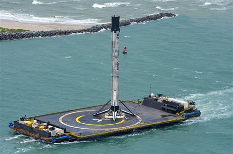 spacex barge landing information