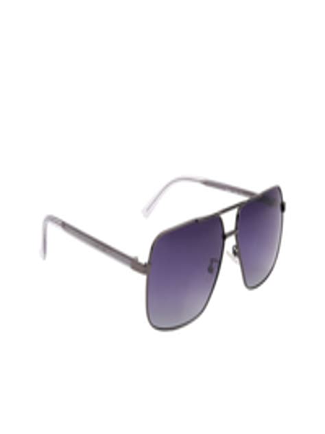 Buy Marc Louis Men Purple Lens And Gunmetal Toned Sunglasses Marc Louis