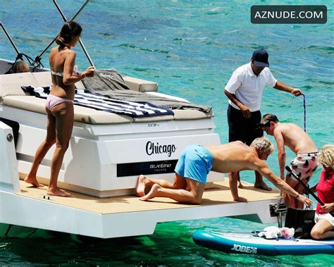 Ana Ivanovic And German Footballer Bastian Schweinsteiger Relax On A