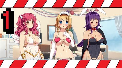 sakura christmas party 1 bunnies angels and bikinis theavendanogamer youtube