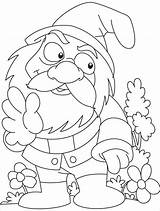 Gnome Gnomes sketch template