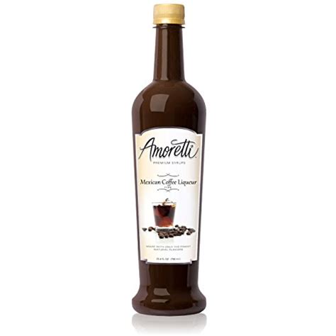 Amoretti Premium Syrup Mexican Coffee Liqueur Type Syrup