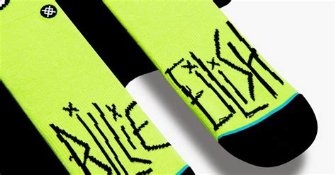 billie eilish  stance restocked  sock collaboration   selling