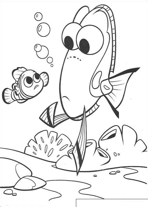 kids  funcom coloring page finding nemo  finding nemo