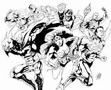 Justice League Coloring Pages Inks Last Trending Days sketch template