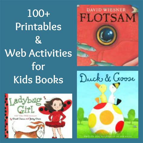 printables activities  kids books