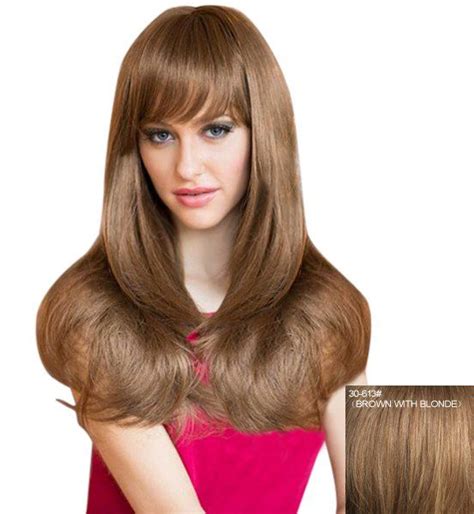 [32 Off] Attractive Natural Straight Capless Sweet Long Layered Human