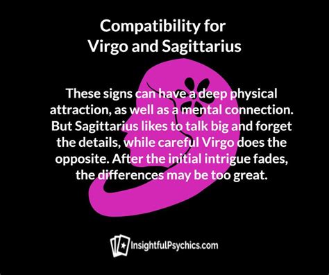virgo and sag virgo compatibility virgo and sagittarius virgo and