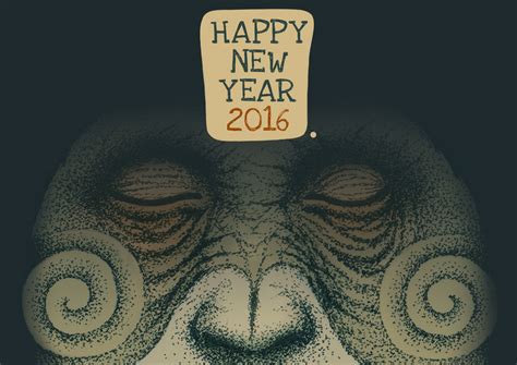 happy  year  poster  behance
