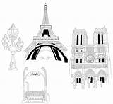 Eiffel Coloriages Adulte Eiffelturm Imprimer Adultes Dessins Monuments Difficiles Beaucoup Pont Beaux Créatifs Joli Erwachsene sketch template