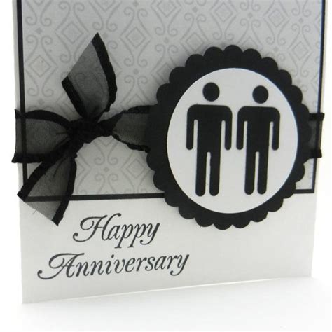chevron anniversary card gay anniversary card lesbian