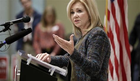 republican senate hopeful marsha blackburn speaks during a