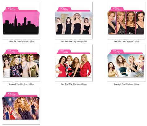 sex and the city folder icons yl computing