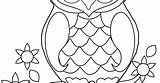 Burung Hantu Mewarnai Kolase Sketsa Hitam Biji Anak Bijian Cara Kelas Desa Catatanku sketch template