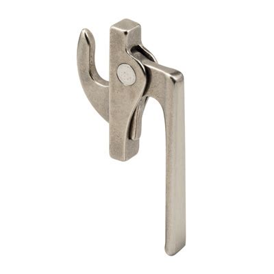 casement locking handle  fenestra steel windows white bronze   pkg