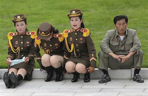 Sexy North Korean Military Women