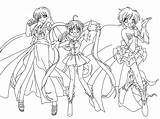 Coloring Pichi Pitch Pages Template Perfect Movie Mermaid Melody Popular sketch template