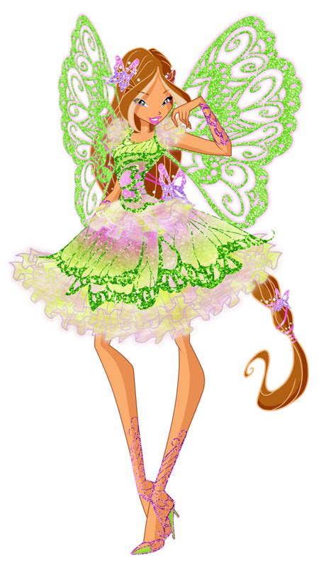 Winx Club Fairies Flora Butterflix