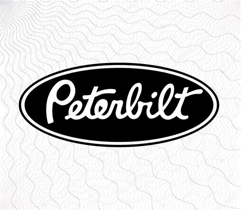 peterbilt logo svg peterbilt logo clipart peterbilt logo cut etsy