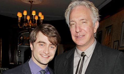 jk rowling entrusted alan rickman with a huge harry potter