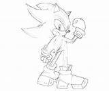 Shadow Coloring Hedgehog Sonic Pages Generations Skill Surfing Print Adventure Printable Library Clipart Coloringhome Comments Template Cartoon sketch template