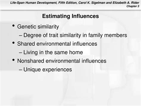 Ppt Chapter 3 Genes Environment And Development Powerpoint