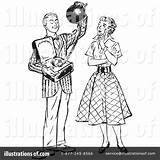 Courting Clipart Illustration Picsburg Royalty Rf sketch template