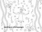 Coloring Jester Pages Getdrawings Mardi Gras sketch template