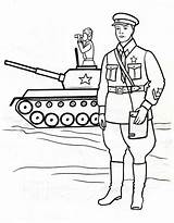Soldier Coloring Pages Color Print Kids sketch template