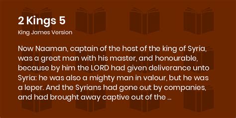kings  kjv  naaman captain   host   king  syria