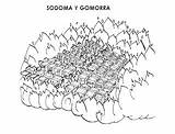 Gomorra Sodoma Dios sketch template