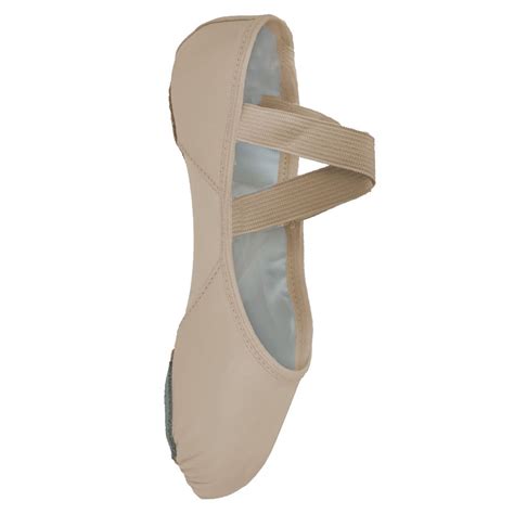 Capezio® 2038 Light Pink Hanami Stretch Leather Ballet Shoe Split Sole