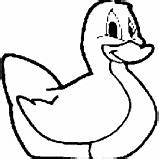 Coloring Ducky Rubber Bathtub Sketch sketch template