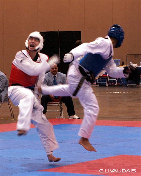 taekwondo girl kick