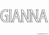 Gianna Nomi Disegnidacolorare sketch template