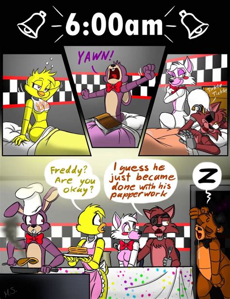 Sleep Time At Freddy S Part 2 By Magzieart On Deviantart Anime Fnaf