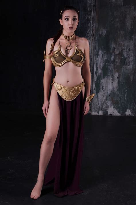 Törékeny Letiltás Erotikus 100 S Of Girl Slave Leia Bikini Cosplay