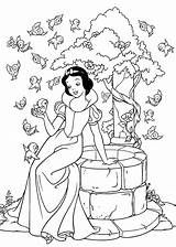 Coloring Pages Snow Disney Princess Printable Adult Book 4kids Google sketch template