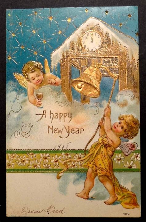 collectible holiday postcards ebay new year postcard vintage happy