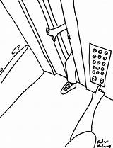 Elevator Drawing Getdrawings Homework sketch template