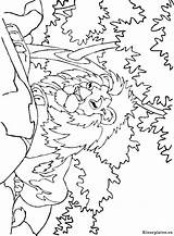 Kleurplaten Leeuwen Leeuw Dieren Animasi Mewarnai Singa Bergerak Animaatjes Leoni Leone Kleurplatenwereld Animate Stemmen sketch template