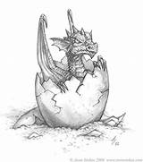Dragon Drawing Hatching Egg Drawings Dragons Dessin Sketches Pencil Deviantart Coloring Fantasy Sketch Eggs Ironshod Cool Tattoo Pages Draw Artwork sketch template