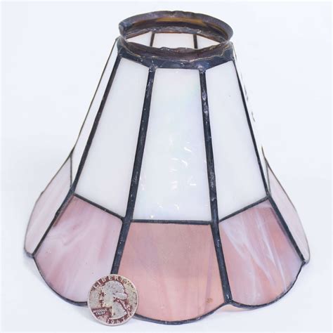 Purple And Iridescent Small Stained Glass Lamp Shade Loveseat Online