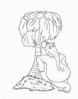 Horton Hears Who Coloring Pages Printable Popular sketch template