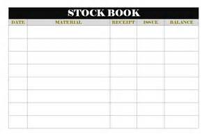 stock book
