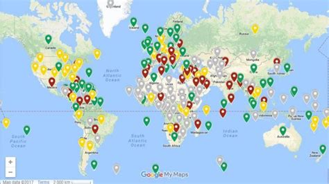 extraordinary map      date drone laws   country
