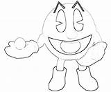 Pacman Coloring Pages Print Popular sketch template