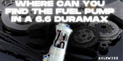 fuel pump     fuel pump    duramax