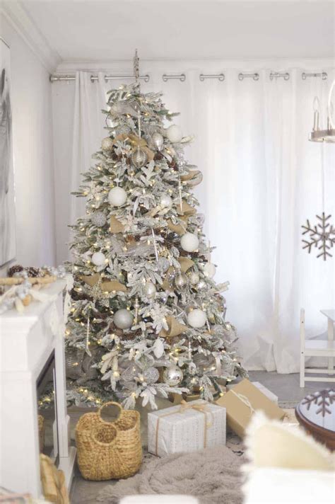 absolutely stunning white christmas tree decorating ideas luxury