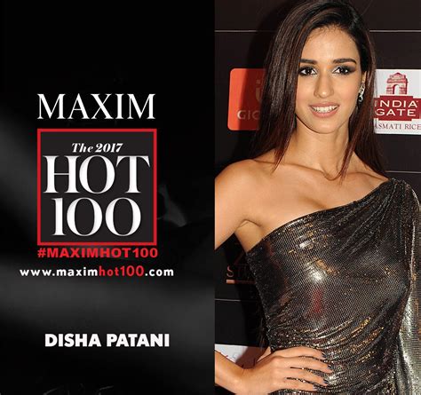 Disha Patani In Maxim Hot 100 List